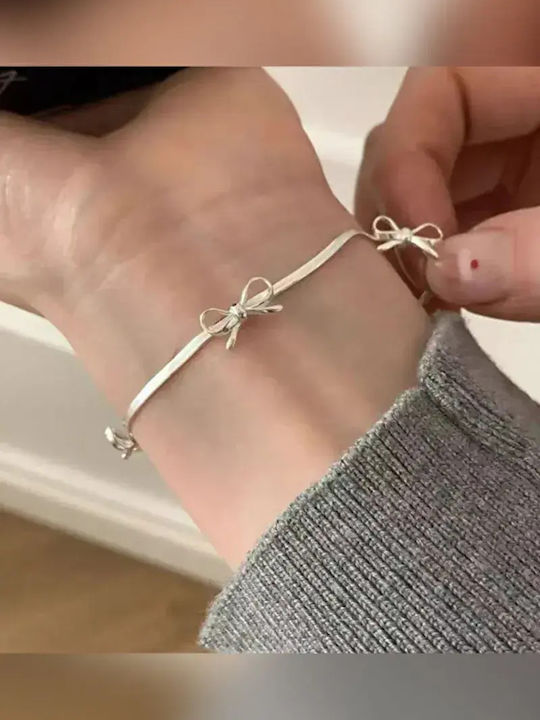 SteweHome Women's Bracelet Set With Heart Design Made Of Stainless Steel