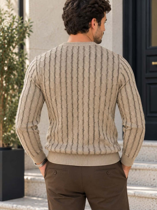Herrenblusen Camel-Beige