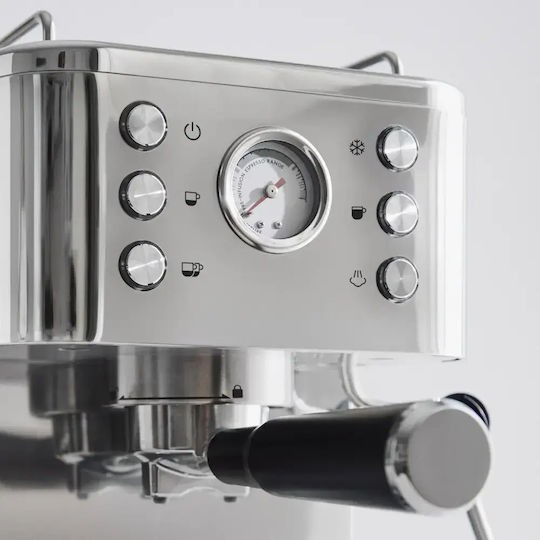 Create Thera Classic Mașină de espresso manuală 1350W Presiune 20bar Gri