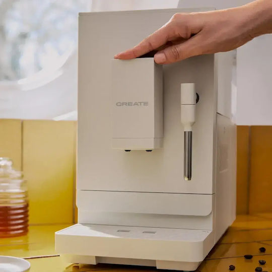 Create Thera Matic Mașină Automată de Espresso 1350W Presiune 20bar cu Râșniță Gri