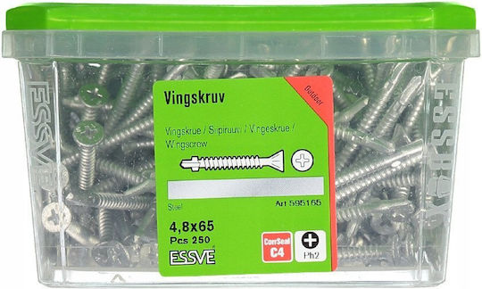 Essve Βίδα με Διάμετρο M4.8 και Μήκος 65mm