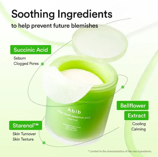 Touch Pads Facial Toning with Heartleaf Niacinamide & Panthenol 250ml