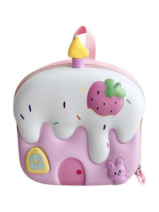 Childrenland Kinder Tasche Rucksack Rosa 3D-Eiscreme/Pink