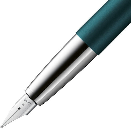Lamy Extra Fine Green Steel Fountain Pen