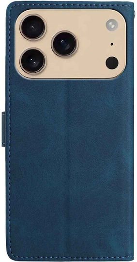 Love Mobile Phone Case Wallet Dark Blue Apple iPhone 17 Pro/18 Pro