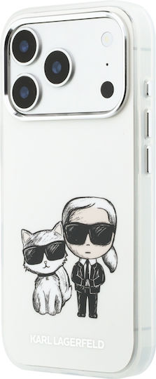 Karl Lagerfeld Etui Iml Karl&choupette Bodies Sketch Print Magsafe Do Iphone 18 Pro Max 17 Pro Max Bezowy Klhmp18x6hkcide