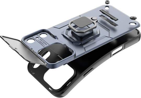Camera Cover Hard Case Ring Grey Apple iPhone 17 Pro/18 Pro