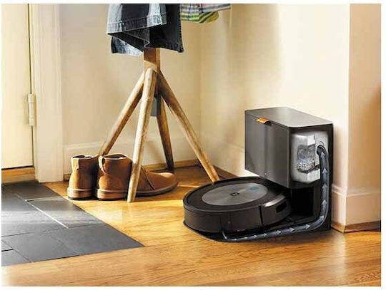 iRobot Roomba Combo J7+ Σκούπα Ρομπότ με Οπτική Χαρτογράφηση Μαύρη