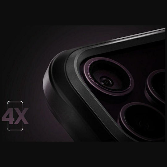 Uniq Keva Лилав Калъф за Мобилен Телефон iPhone 18 Pro iPhone 17 Pro Magclick Зареждане Черен
