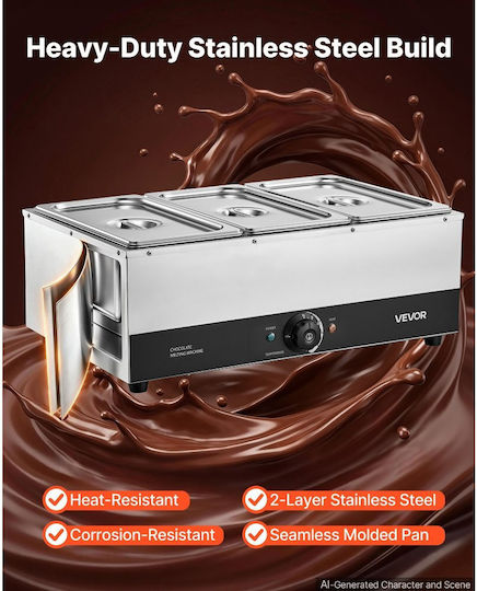 Vevor Electric Commercial Bain Marie 1.2kW