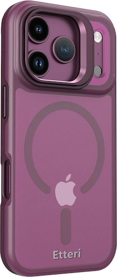 Magsafe Cover Apple Iphone 18 Pro 17 Pro Etteri Morning Fog Burgundy