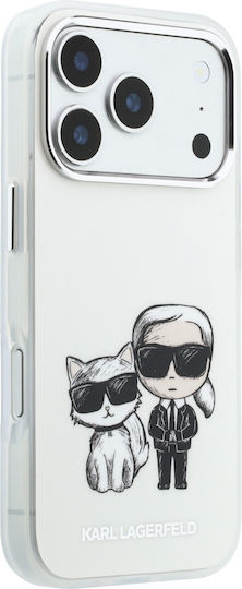 Karl Lagerfeld Etui Iml Karl&choupette Bodies Sketch Print Magsafe Do iPhone 18 Pro 17 Pro Бежов Klhmp18l6hkcide