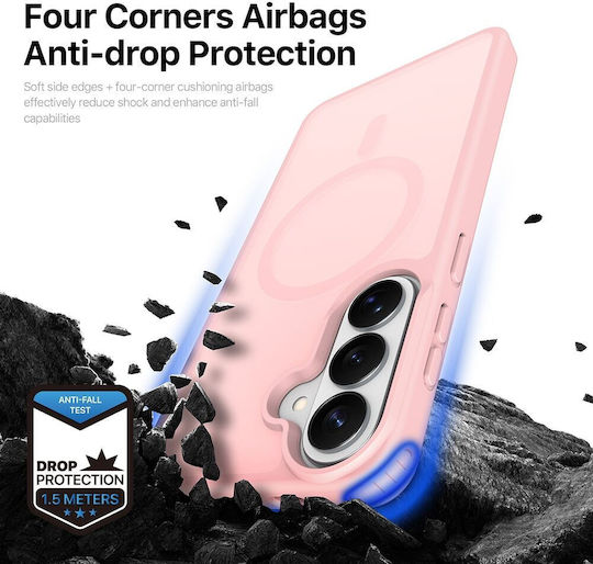 Magsafe Cover Samsung Galaxy S26 S942 Dux Ducis Yind Light Pink