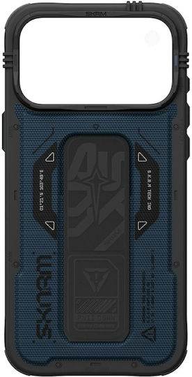Case Skinarma Phantom Magsafe + Grip Stand Iphone 18 Pro Max 17 Pro Max Blue