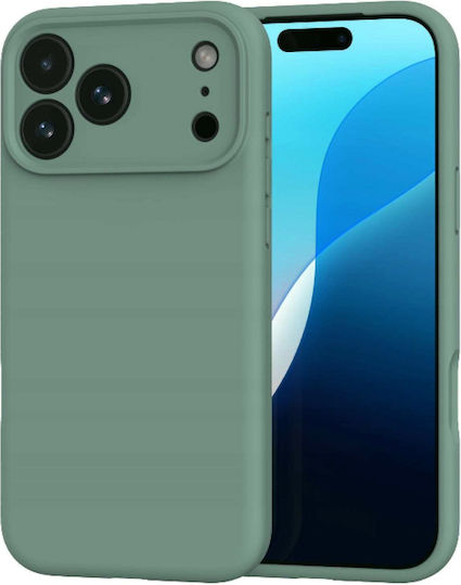 iPhone 18 Pro Max 17 Pro Max Spacecase Silicone Mag Case Silicone Magsafe Smoke Pine Mobile Phone Case