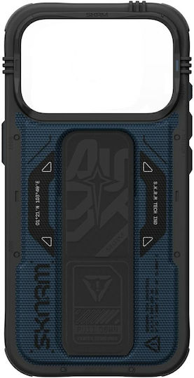 Case Skinarma Phantom Magsafe + Grip Stand Iphone 18 Pro 17 Pro Blue