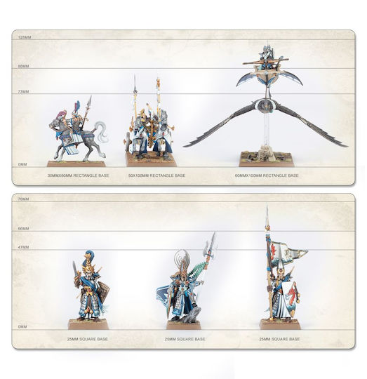 Warhammer Lumea Veche Regatele Elfilor Înalți Battle March Armată 23 Miniaturi