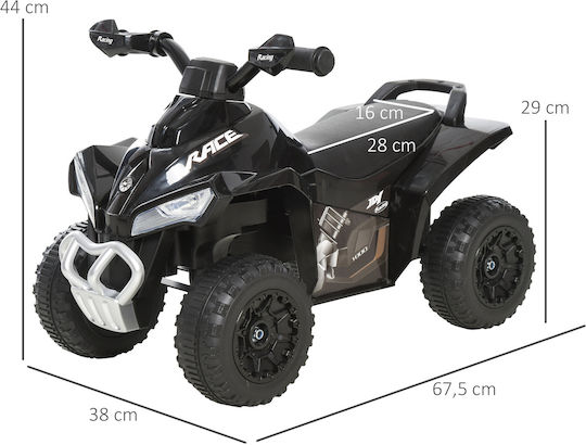 HomCom Αυτοκινητάκι Ride On Μαύρο