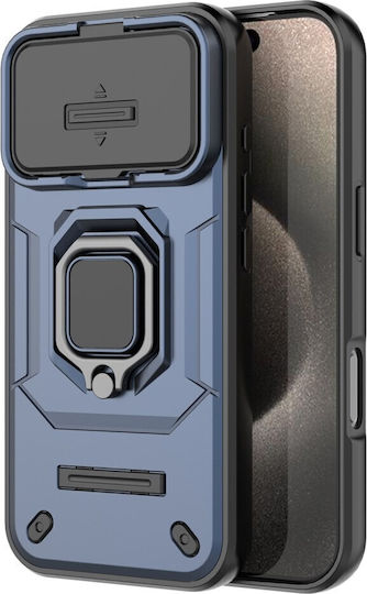 Camera Cover Hard Case Ring Blue Apple iPhone 17 Pro/18 Pro