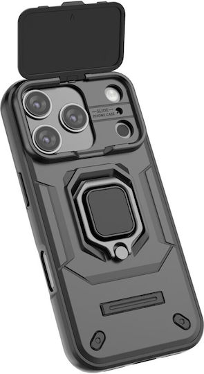 Camera Cover Hard Case Ring Green Apple iPhone 17 Pro/18 Pro