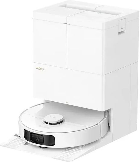 E50 Pro Ultra Σκούπα Ρομπότ με Χαρτογράφηση Laser & Απορρόφηση 30000Pa Λευκή