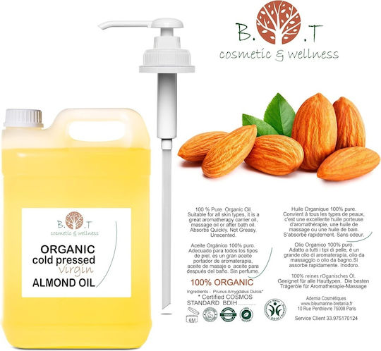 Ulei de migdale organic presat la rece 5000ml