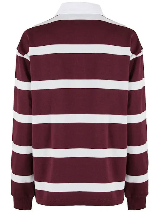 Bluza Damă Bumbac Mânecă Lungă Cu Dungi Multicolor