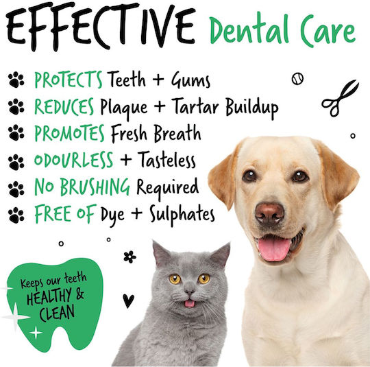 Bugalugs Mouth Wash for Dogs & Cats Against Tartar & Plaque 490ml