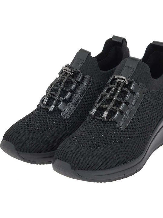 Γυναικεία Sneakers Μαυρο Στρας