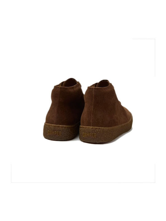 Peu Terreno Wildleder Herrenstiefel Braun
