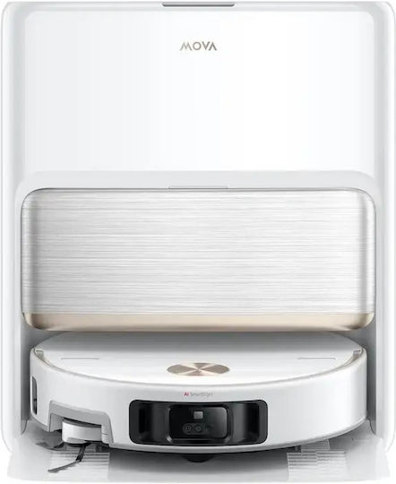 V70 Ultra Complete Robot Vacuum Cleaner with Laser Mapping & 42000Pa Suction Power White