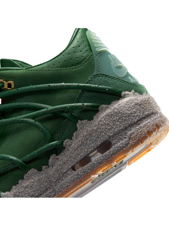 Air  3 Retro Teyana Taylor "Concrete Rose" Дамски Сникърси Fir / Fire Red / Victory Green / Cement Grey / Metallic Gold / Gum Medium Brown