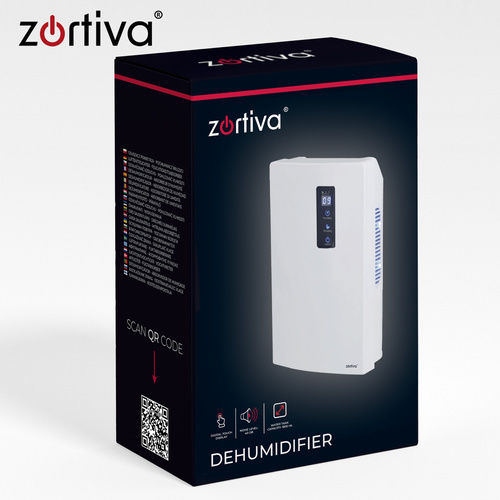 Zortiva 19441 Entfeuchter mit Kompressor 0.65lt