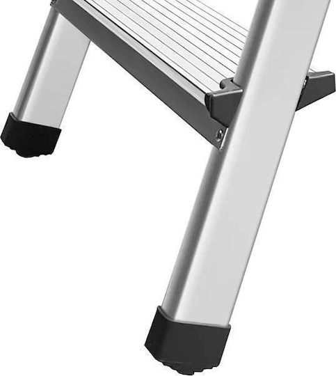 AWTools Scară din aluminiu cu 8 trepte