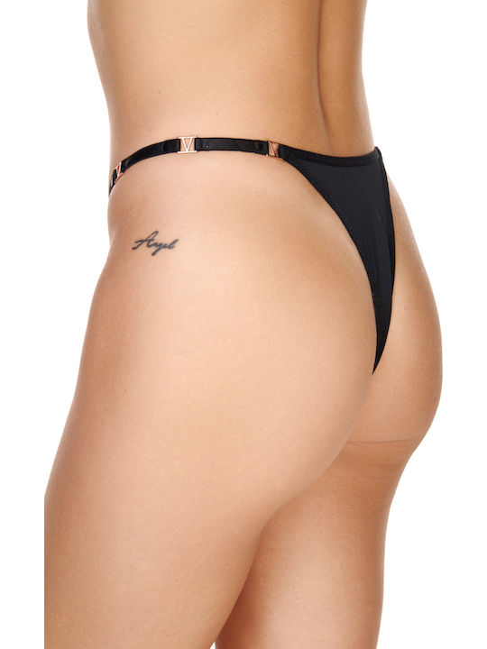 Γυναικείο String Μαύρο