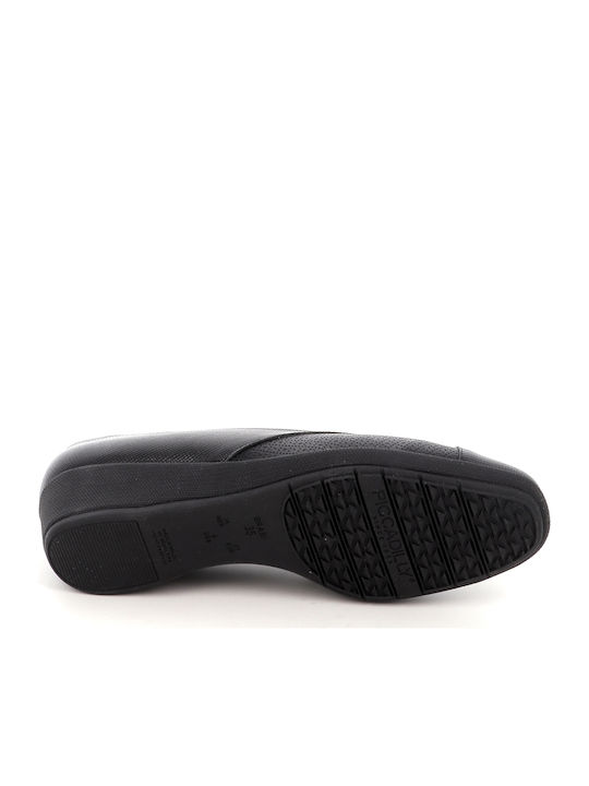 Women's Black Moccasins