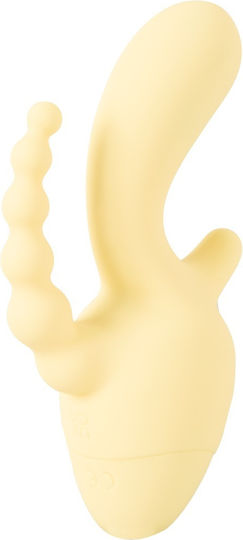 You2Toys Mini Klitoris Vibrator mit Fernbedienung 13cm Gelb