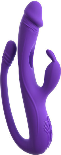 You2Toys Mini вибратор Заек с дистанционно управление 9cm Лилав