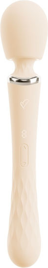Beau Coeur Massage Vibrator With Remote Control 31.7cm White