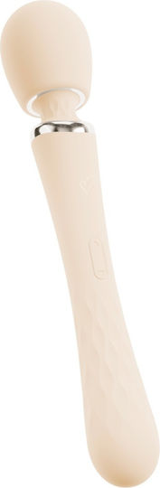 Beau Coeur Massage Vibrator With Remote Control 31.7cm White