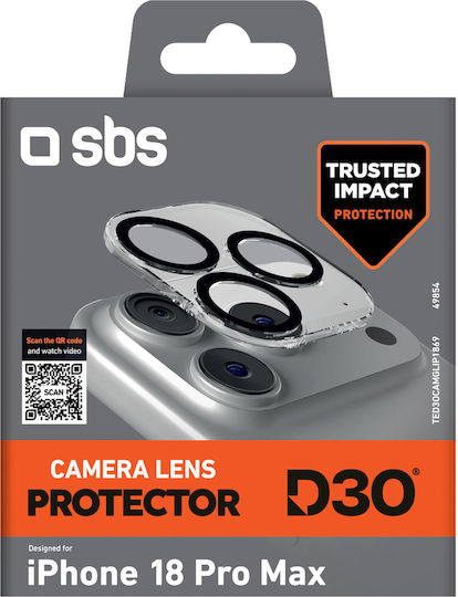 Sbs D3o Протектор За Обектив На Камера За Iphone 18 Pro Max Ted3ocamglip1869