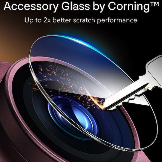 ESR Armorite Pro Apple iPhone 18 Pro Rear Camera Protection Case Tempered Glass Dark Violet