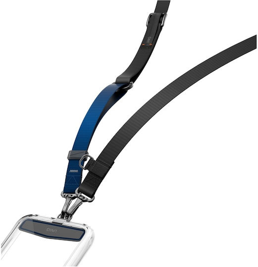 Каишка За Врата За Телефон Uniq Vista Flex 2-в-1 Черно-Синя