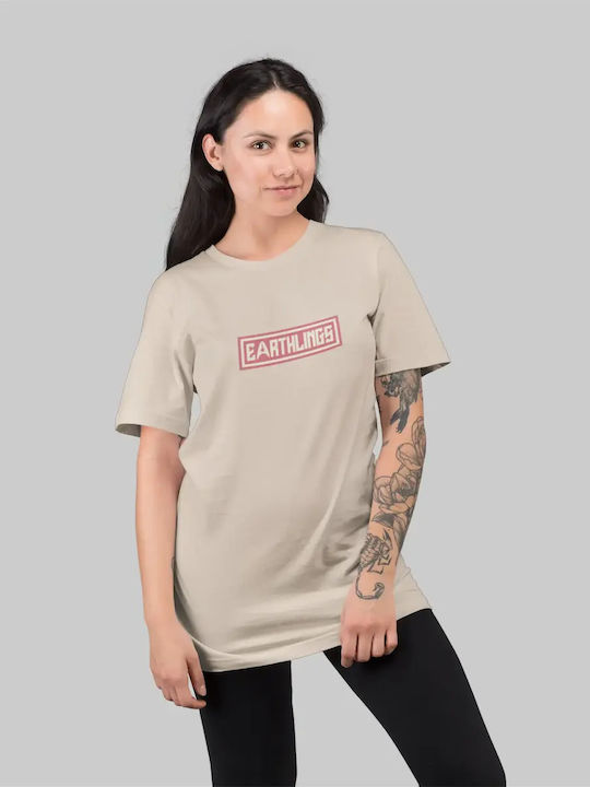 Earthlings Star Trek W T-shirt Бяла
