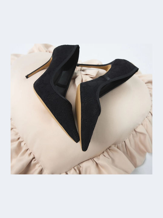 Spitze Zehe Pumps Schwarz