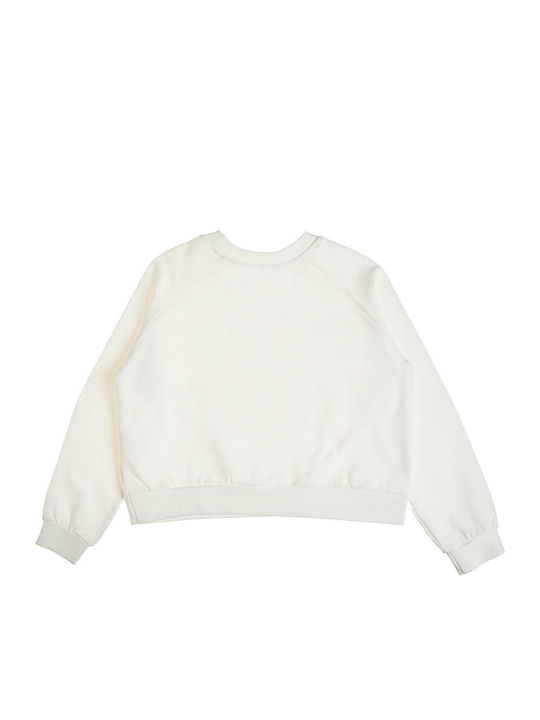 Kinder-Sweatshirt Ecru
