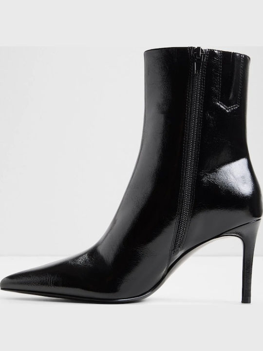 Damen Stiefeletten mit Absatz Schwarz