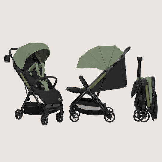 Lionelo Julie Air Reversible Baby Stroller Suitable from 6+ Months Green Sage