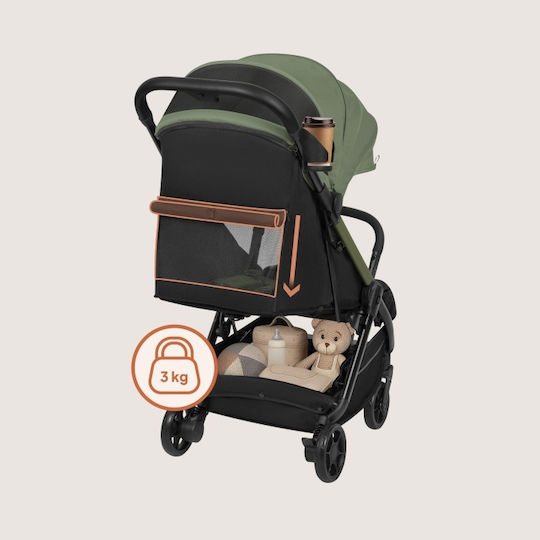 Lionelo Julie Air Reversible Baby Stroller Suitable from 6+ Months Green Sage