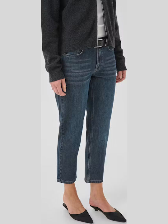 High Rise Women's Jean Pants in Tapered Leg Style